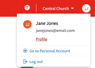 How to Edit your Pushpay Giving Admin Profile