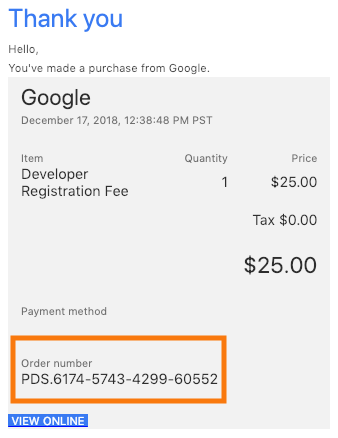 Google Play purchase receipt for the Google Play payment made on my Roblox  account. - Google Play Community