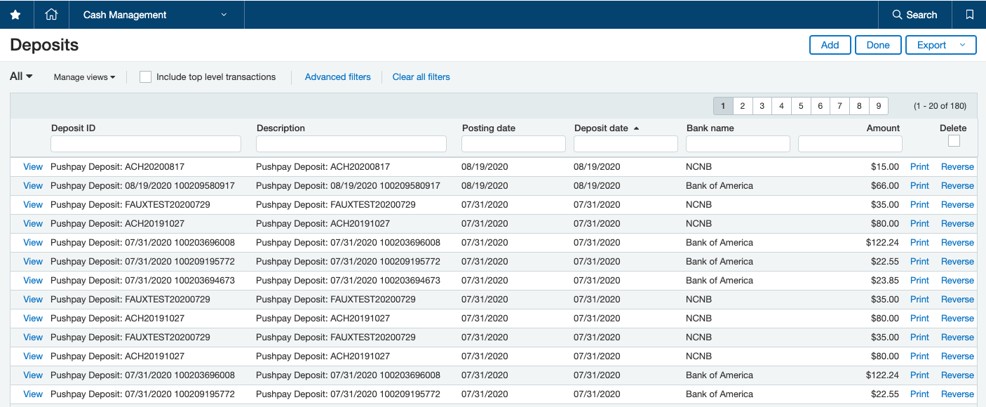 Learning about the Sage Intacct Integration