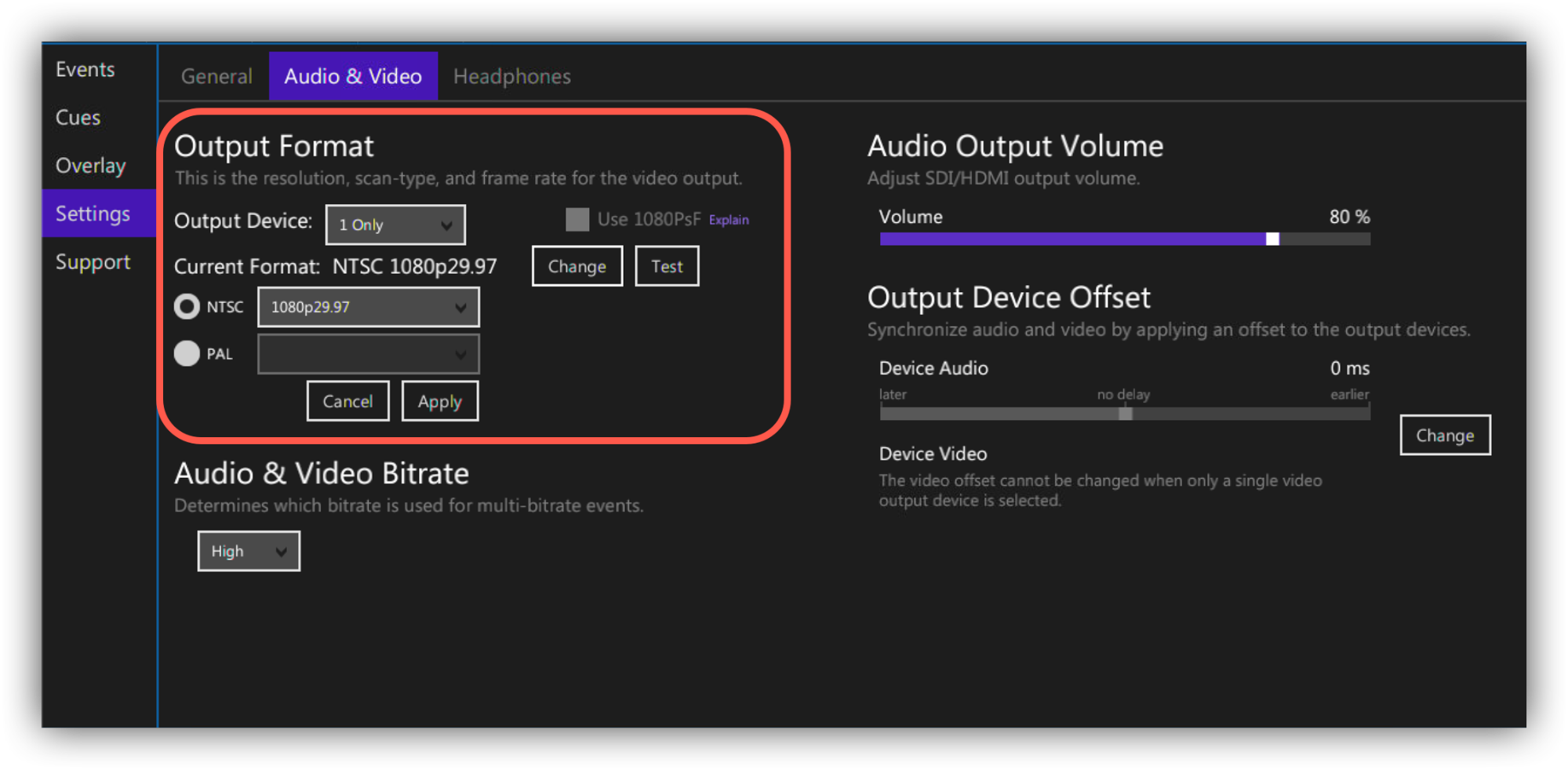 How to Change the Resolution of Your Broadcast