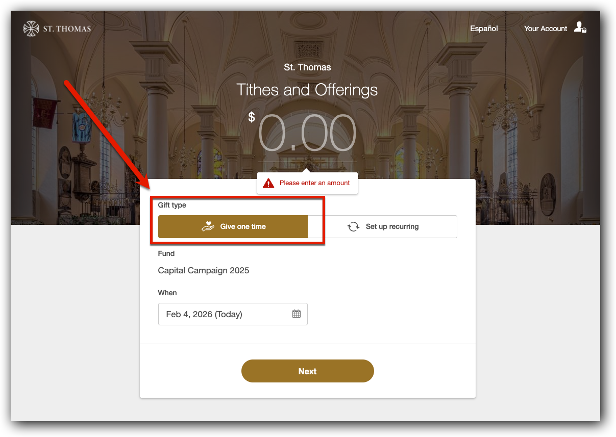 Creating and Managing Pledge Campaigns (ParishStaq)